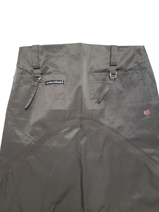 Cybergrunge cargo skirt