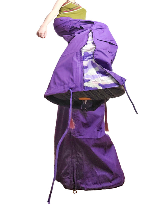 Purple parachute cargo