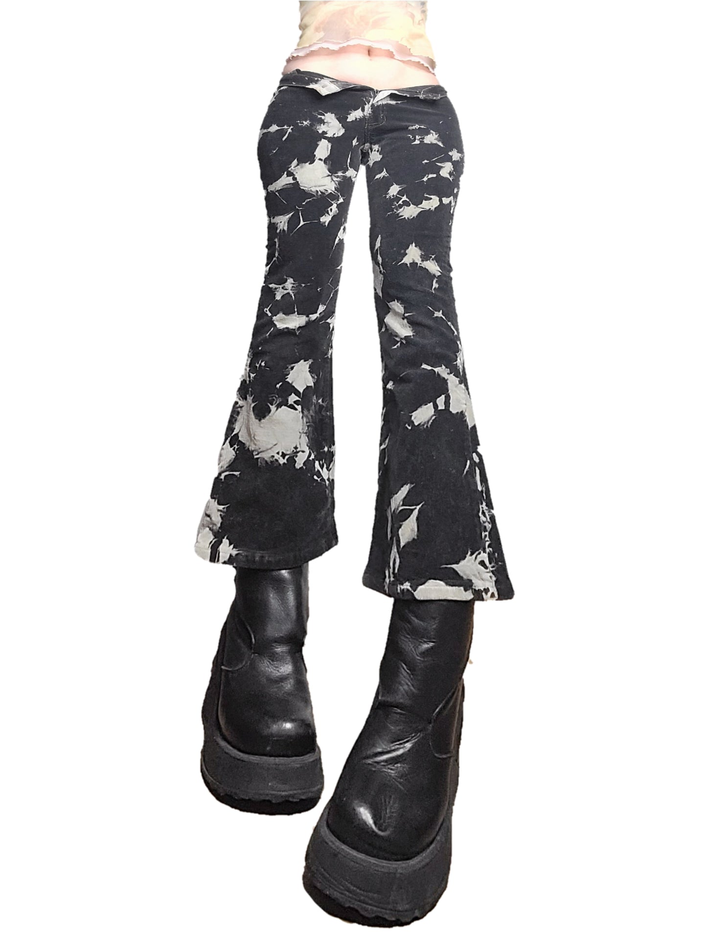 Pantalon vintage tie and dye y2k emo - zimfriperie