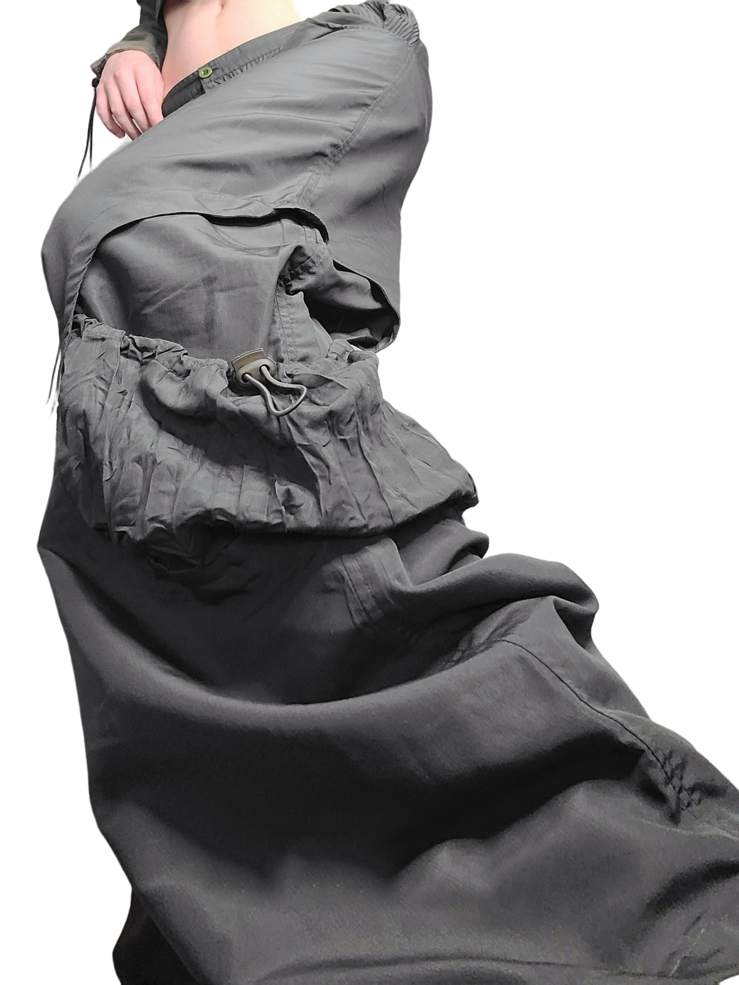 Khaki parachute cargo