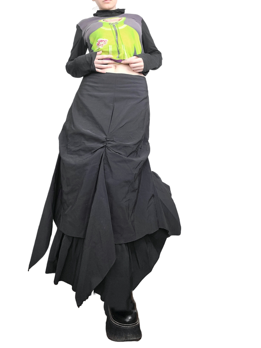 Long harajuku fairygrunge skirt