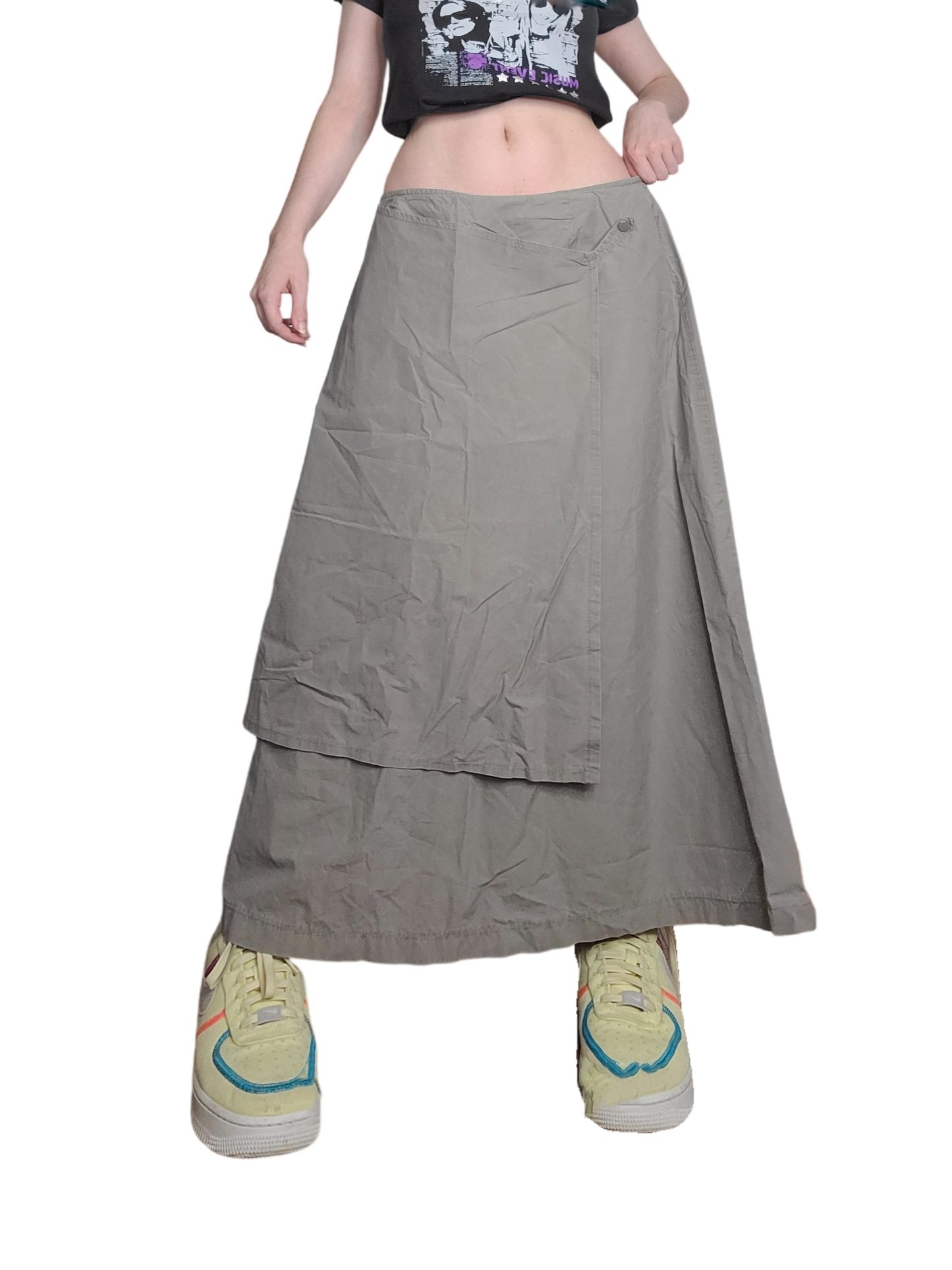 Neutral style harajuku long skirt