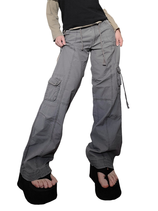 Vintage grunge 90s multi-pocket cargo bag