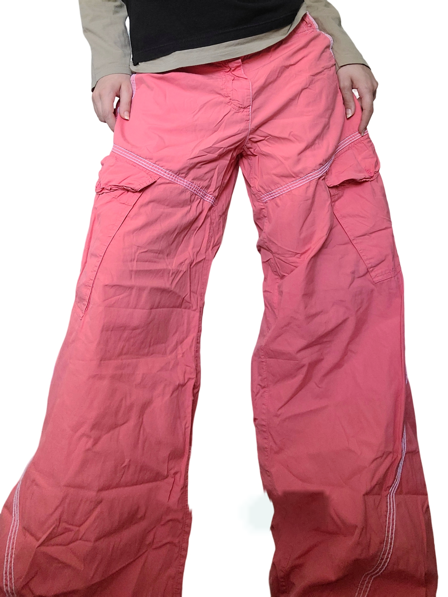 90s pink parachute cargo