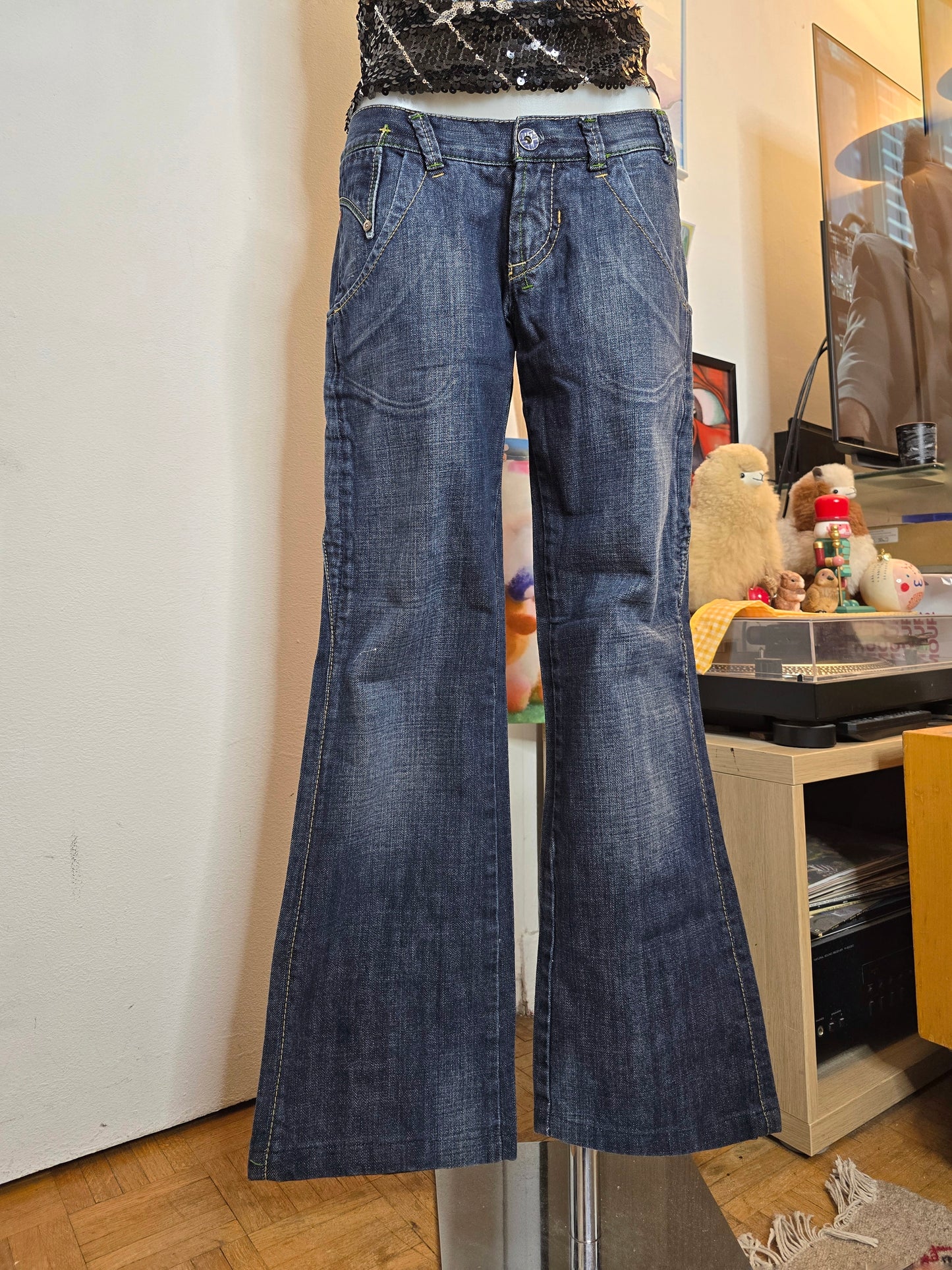 Y2k vintage Miss Sixty denim bootcut pants