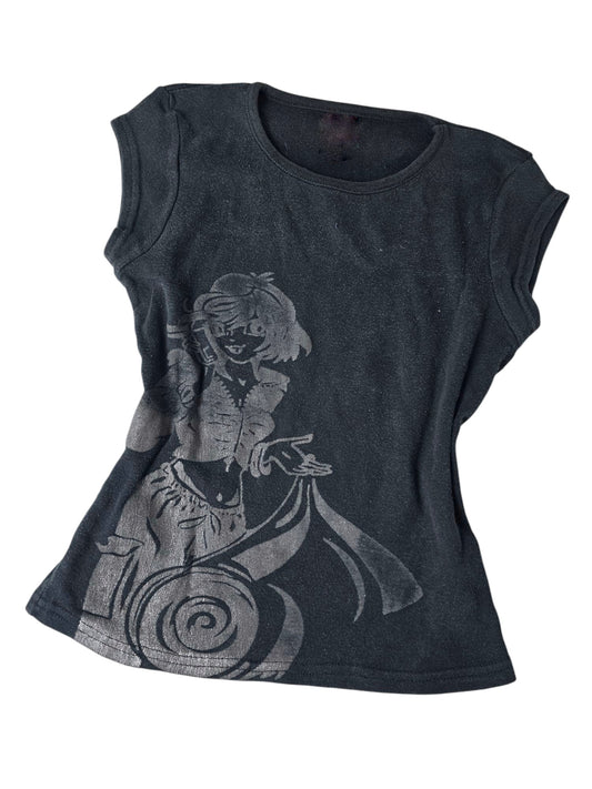 90s vintage softgrunge printed tee