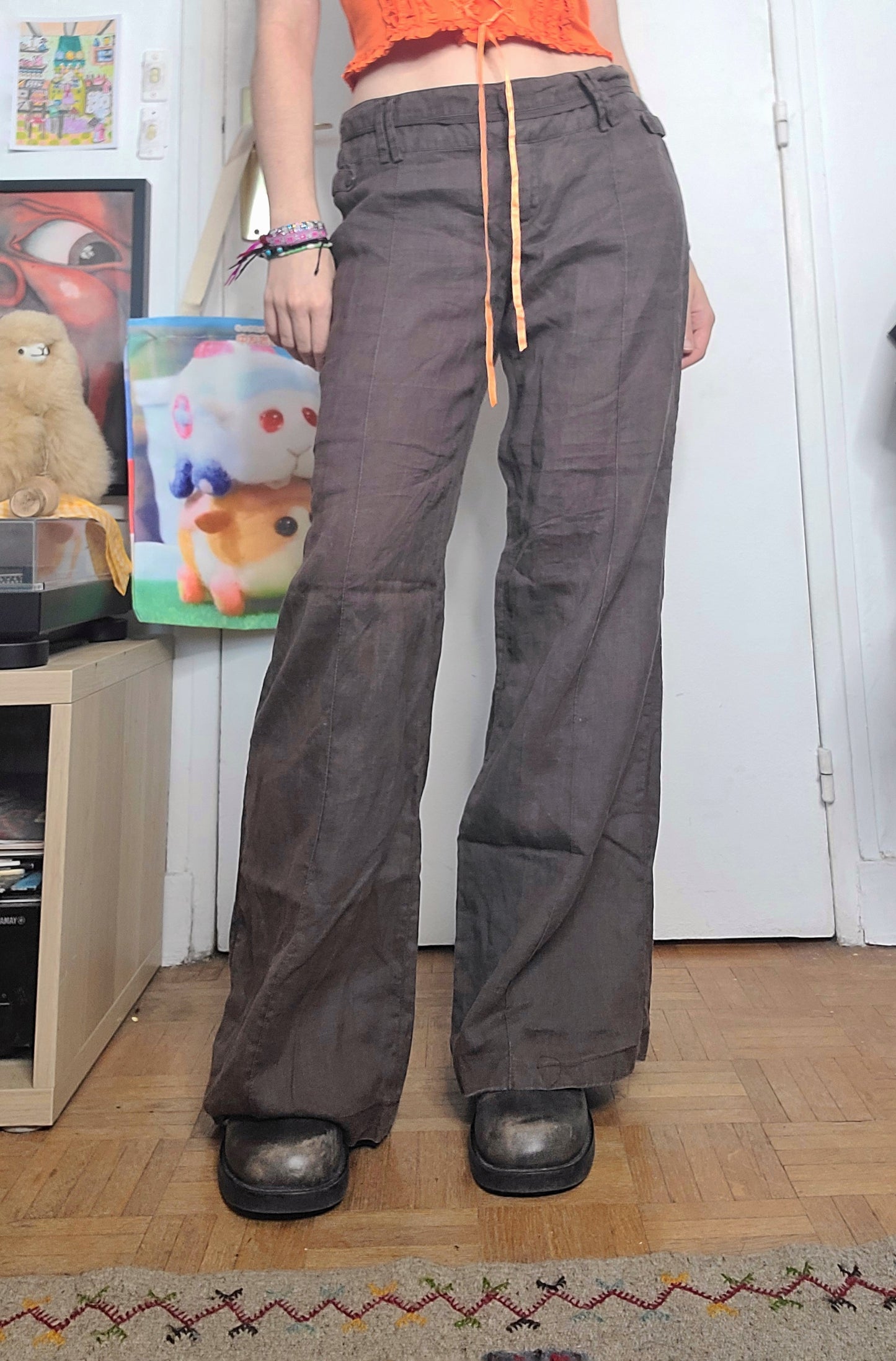 Y2k vintage overpants