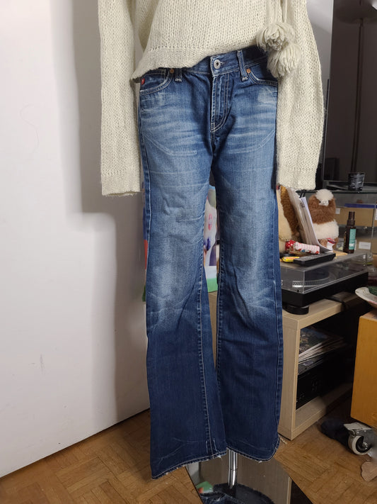 00s vintage Guess denim bootcut pants - zimfriperie