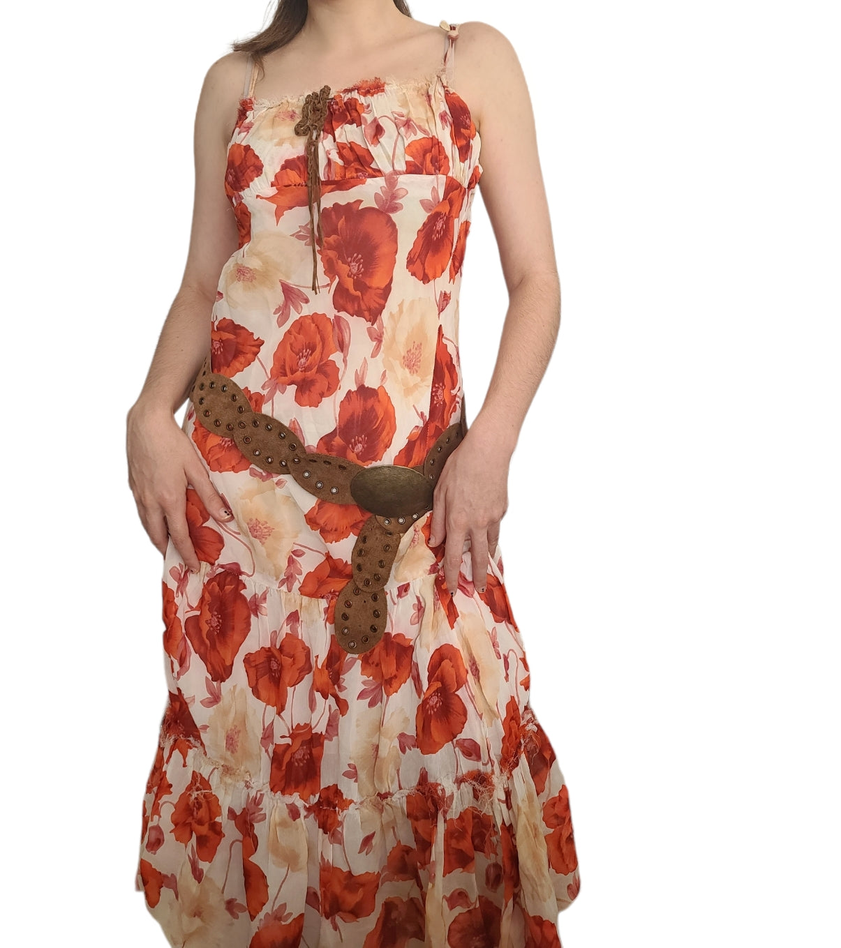 Y2k bohemian maxi dress