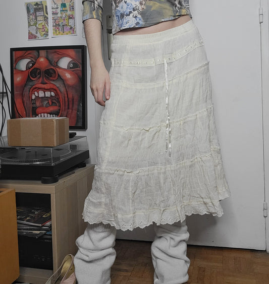 Vintage y2k fairy coquette skirt