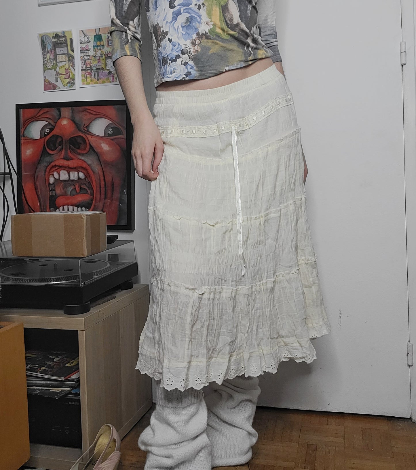 Vintage y2k fairy coquette skirt