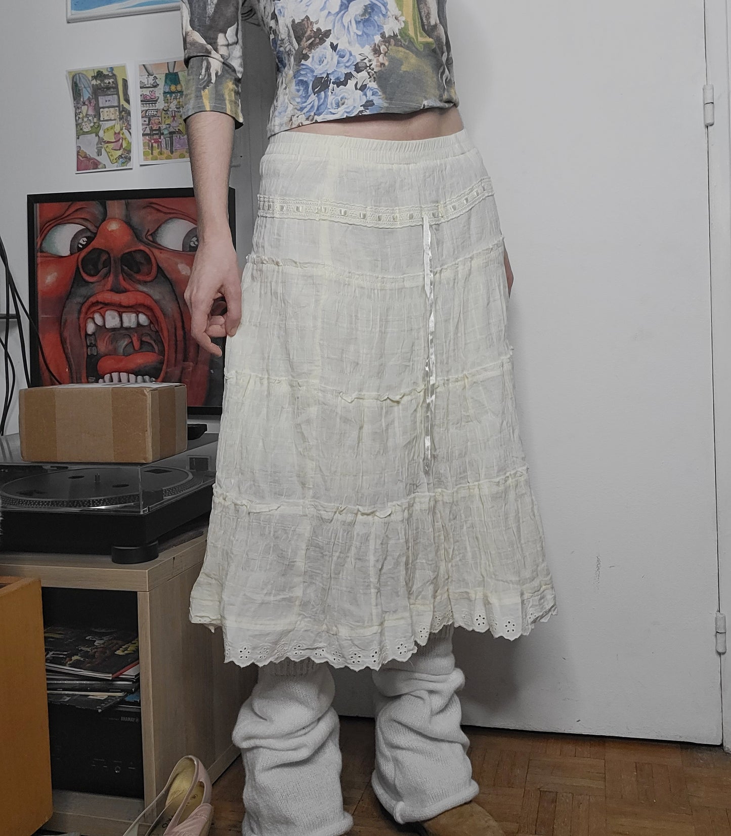 Vintage y2k fairy coquette skirt