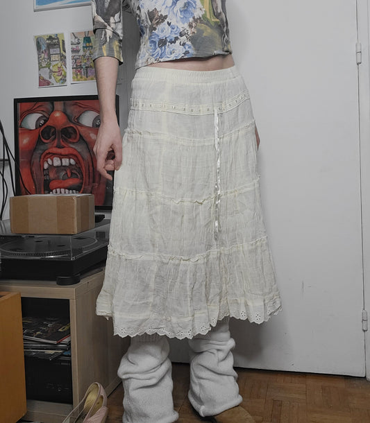 Vintage y2k fairy coquette skirt