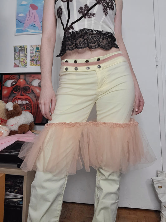 Y2k coquette balletcore vintage tutu kawaii pink skirt