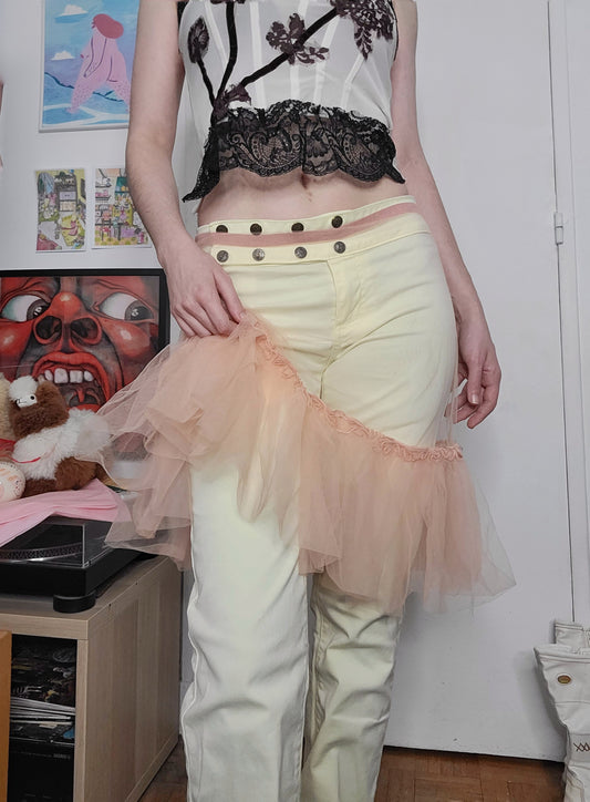 Y2k balletcore pink skirt