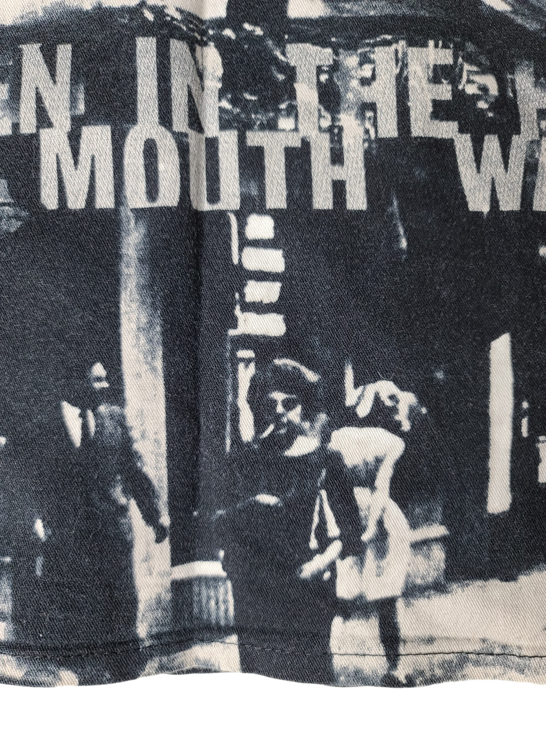 New York graphic archive skirt