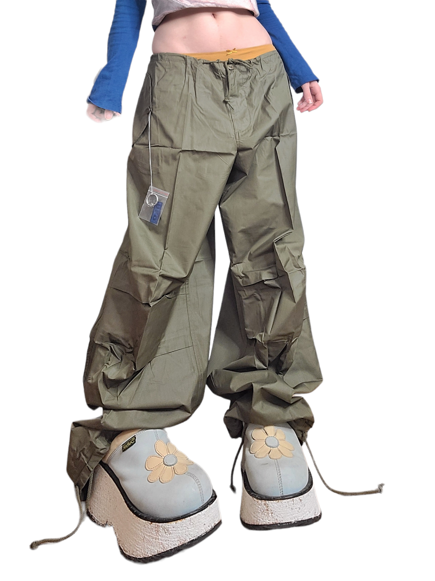 Khaki parachute cargo