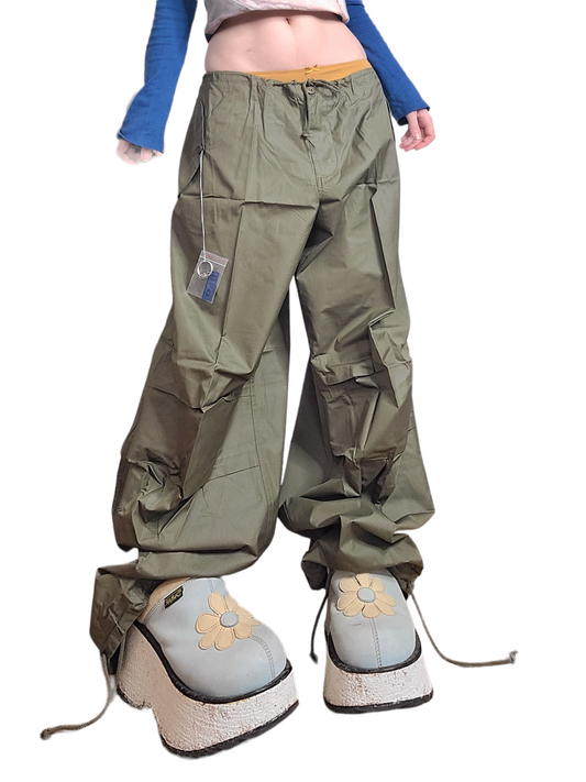 Khaki parachute cargo