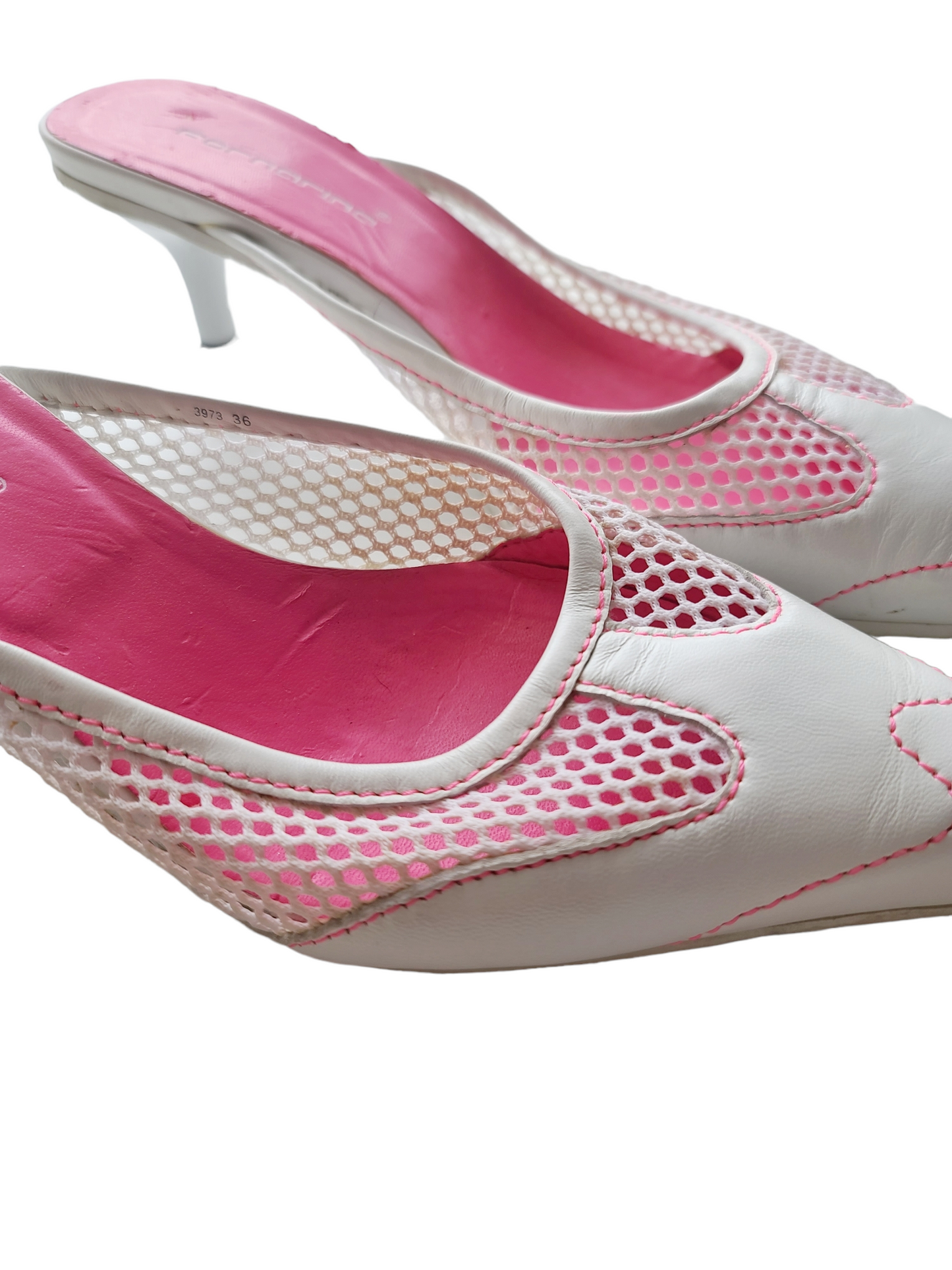 Y2k gorpcore rave style white pumps