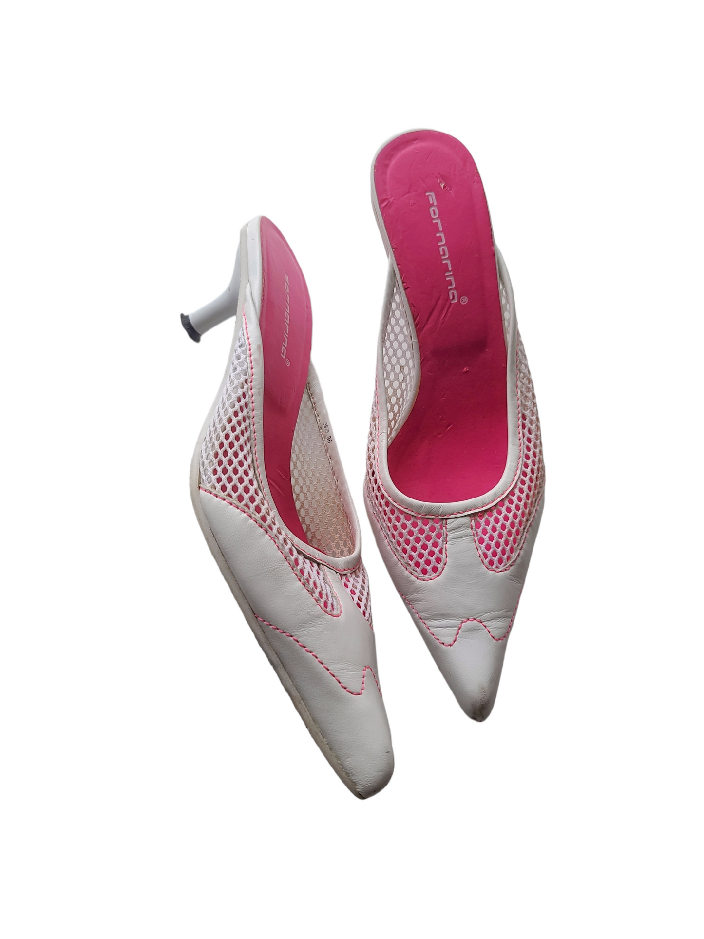 Y2k gorpcore rave style white pumps