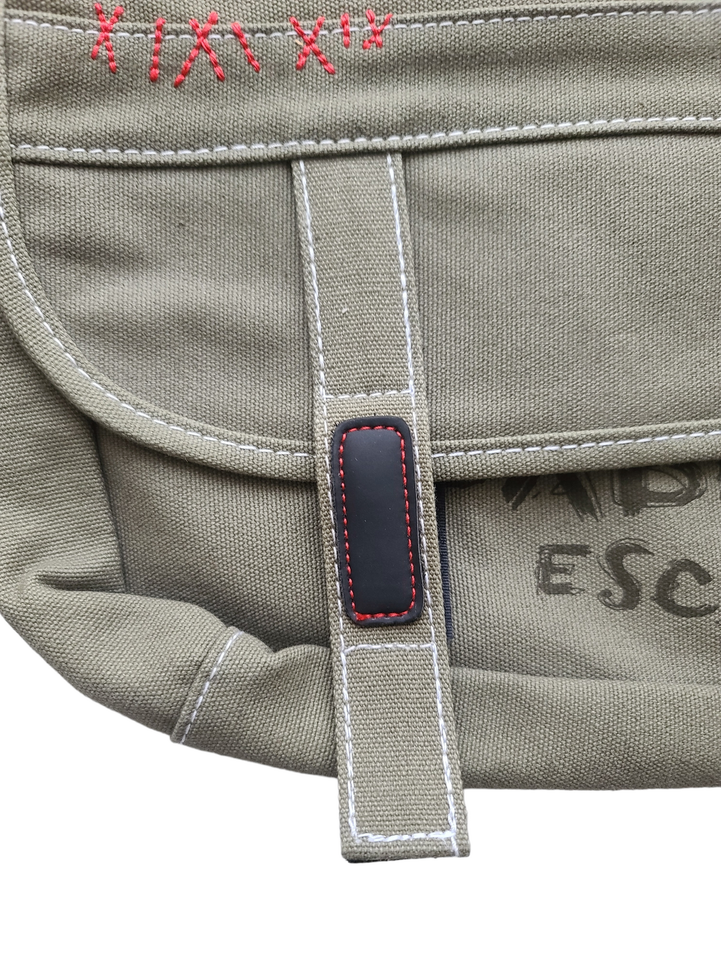 Cybery2k grunge khaki shoulder bag