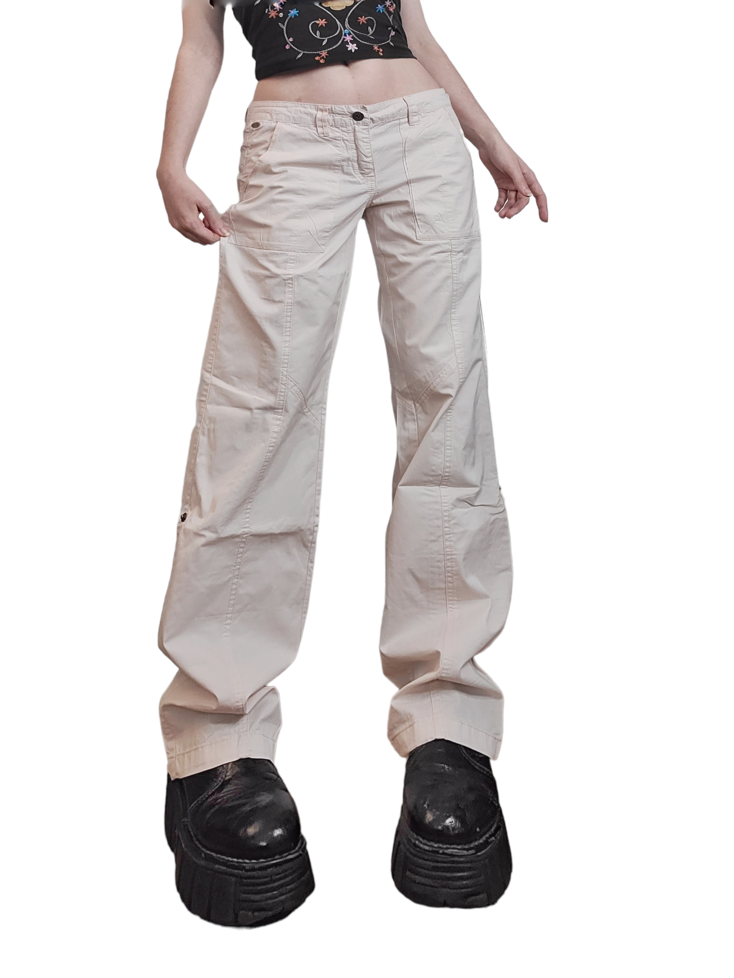 Cargo overpants grunge skater 90s multipoches y2k cybery2k cybergrunge