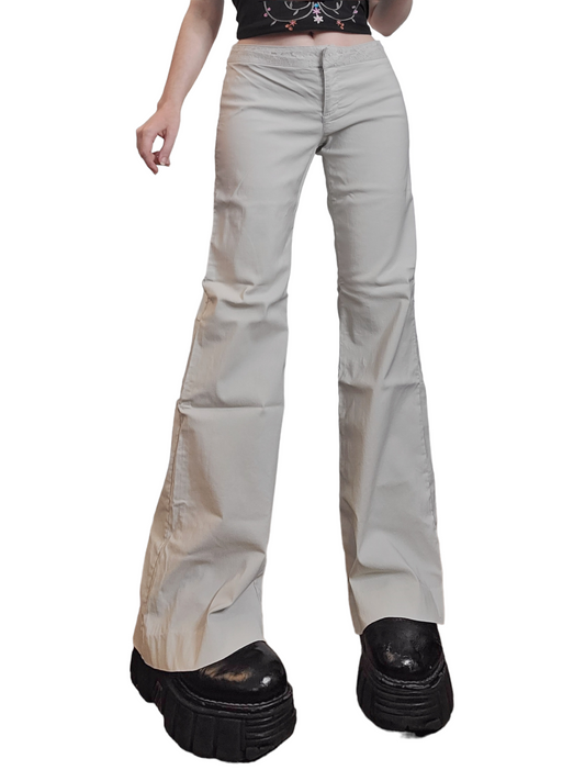 Flared y2k pants coquette style