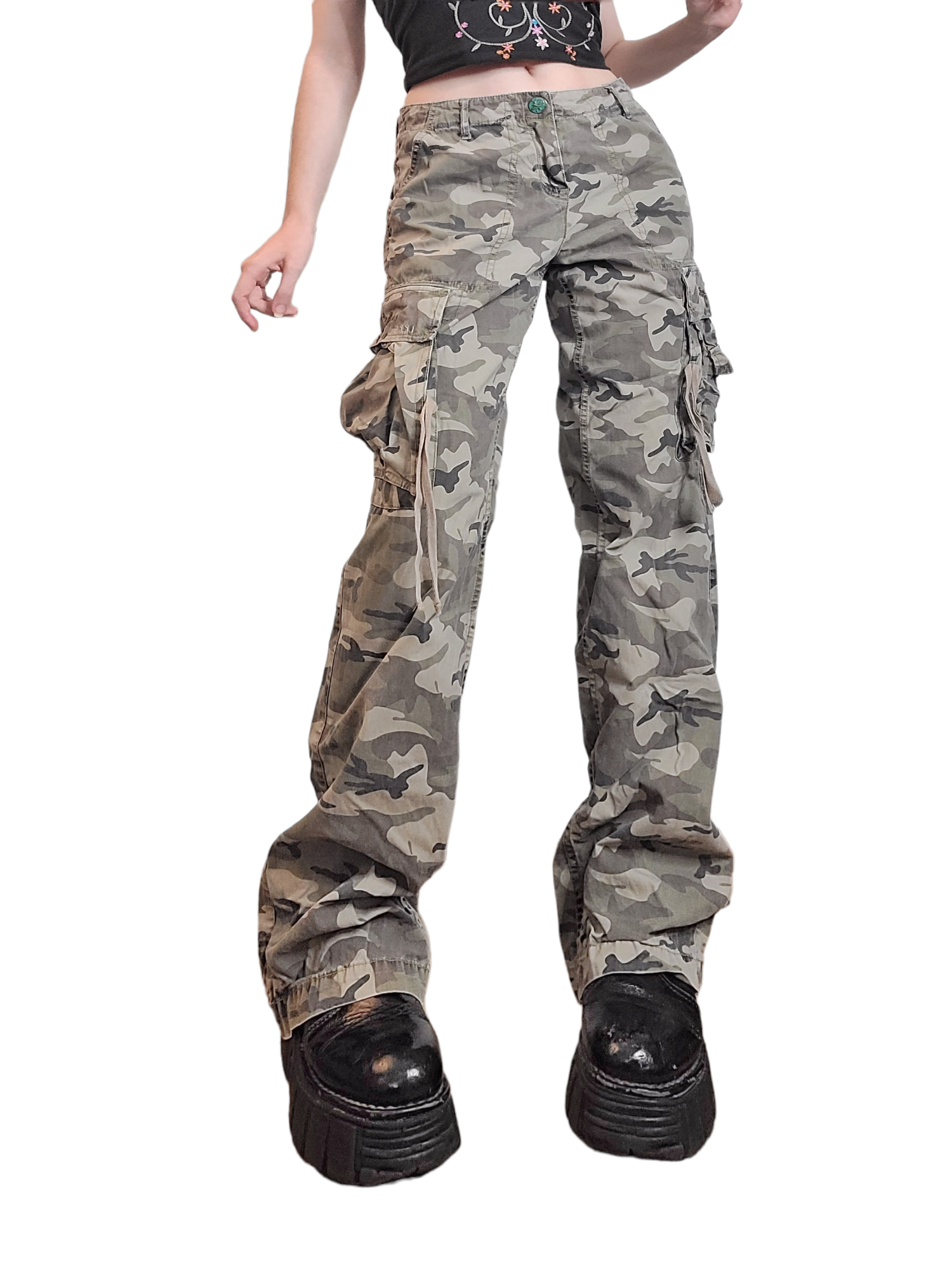 Cargo baggy oversize fairygrunge grunge skater streetwear vintage 90s militaire