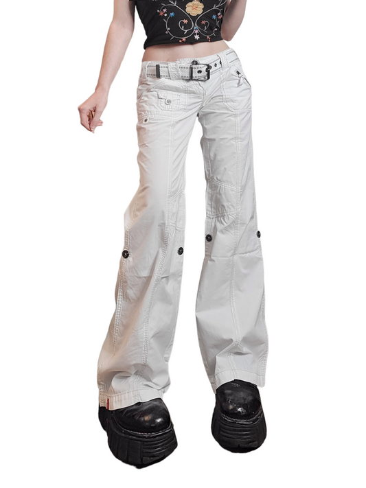Cargo overpants grunge skater 90s multipoches y2k cybery2k cybergrunge