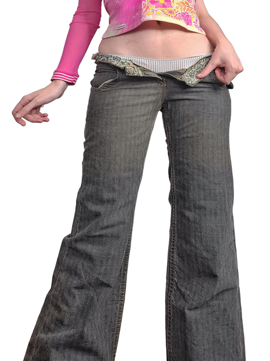 Low rise grunge y2k jeans