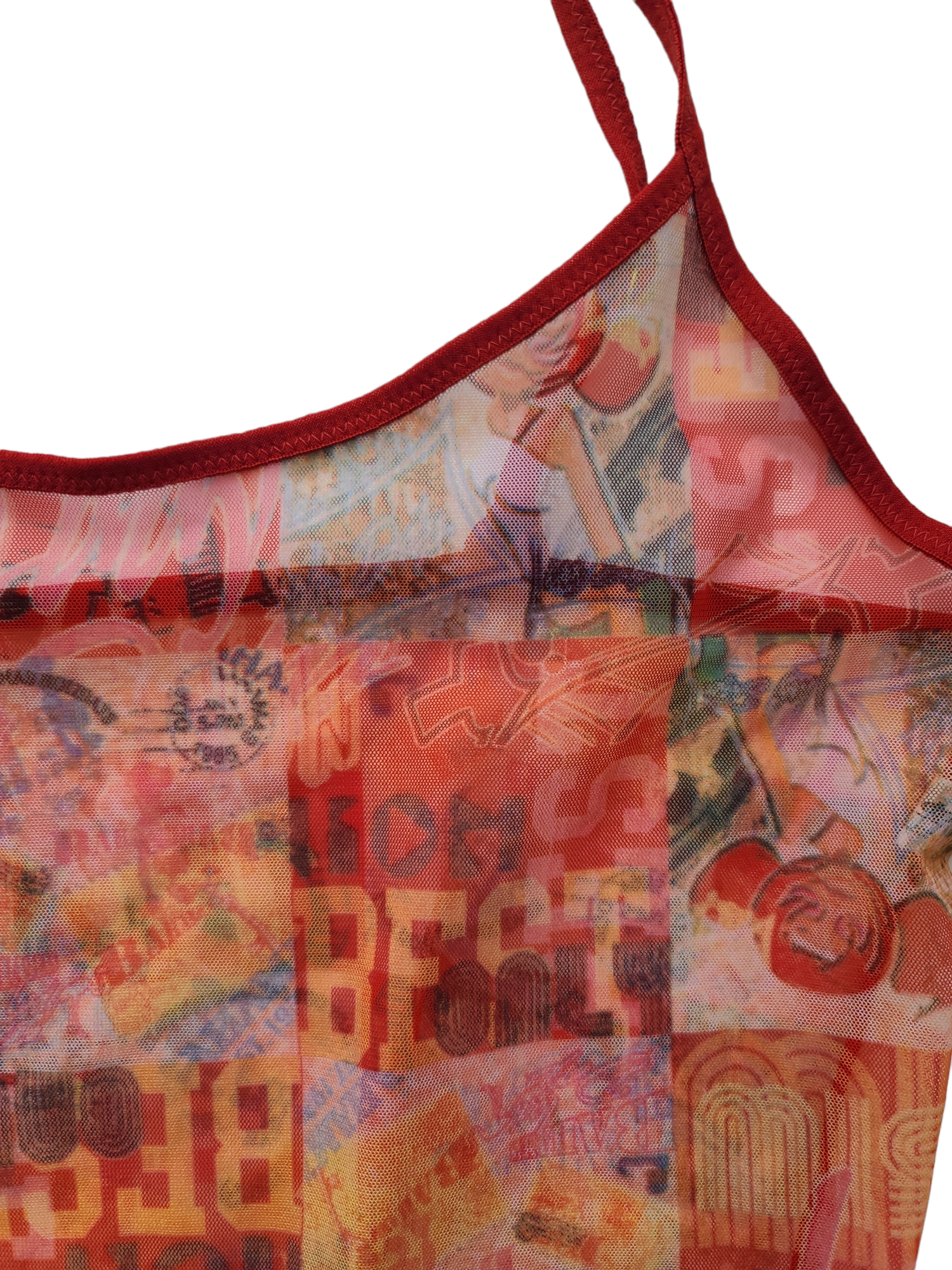 Top mesh Ddp grafitti 90s - zimfriperie