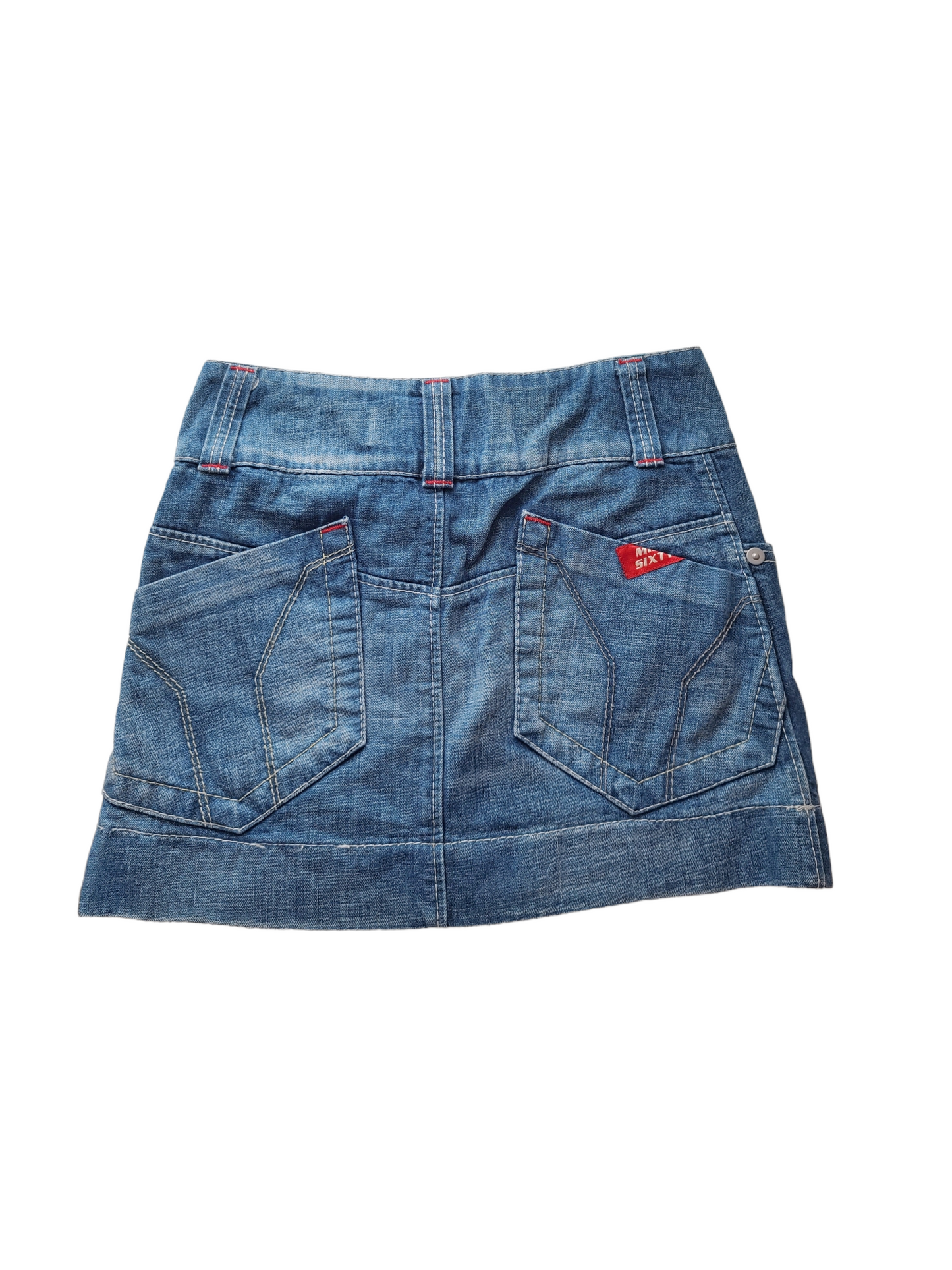 Cybery2k Miss Sixty Mini Denim Skirt