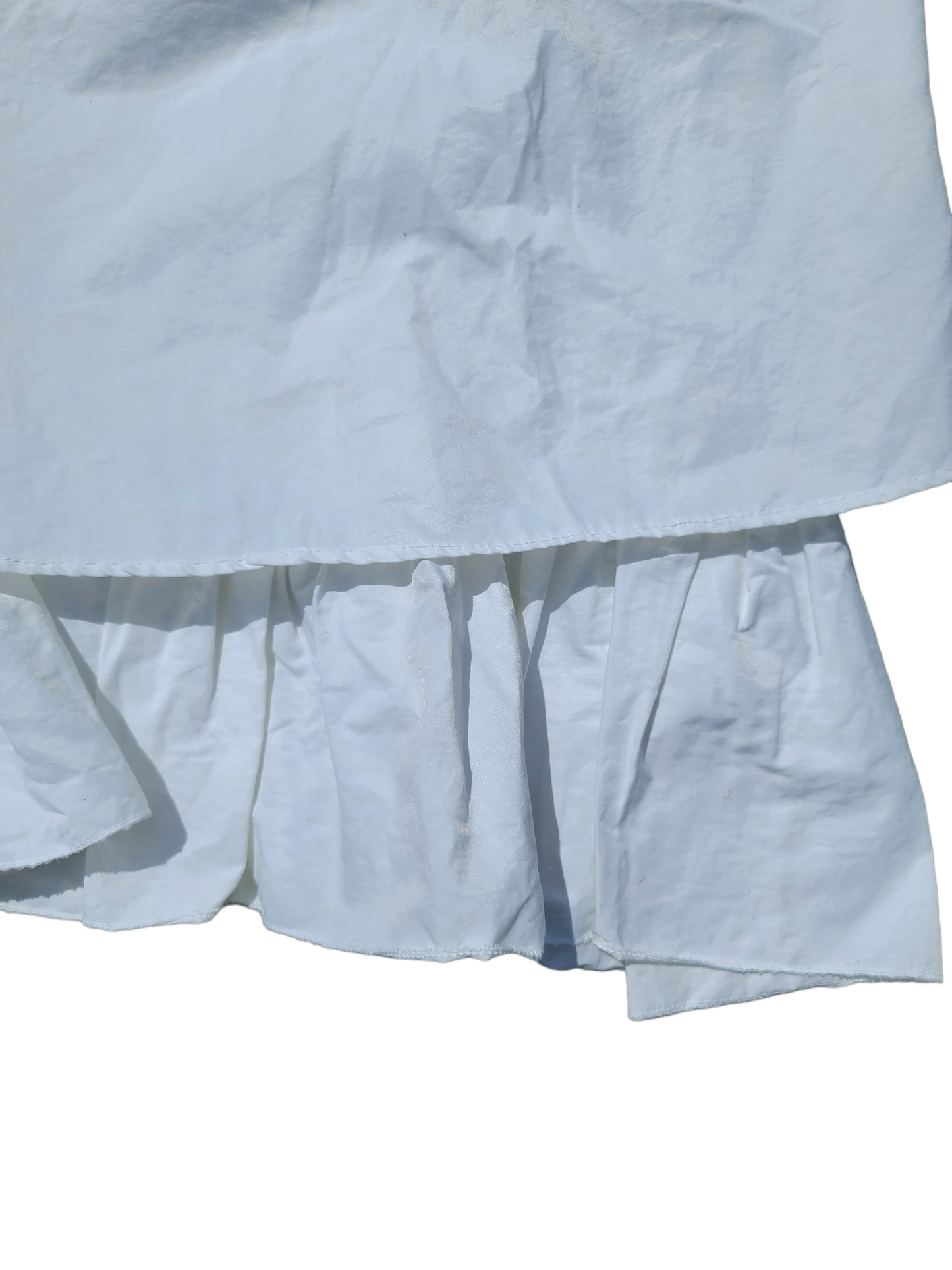Maxi skirt coquette y2k blanche