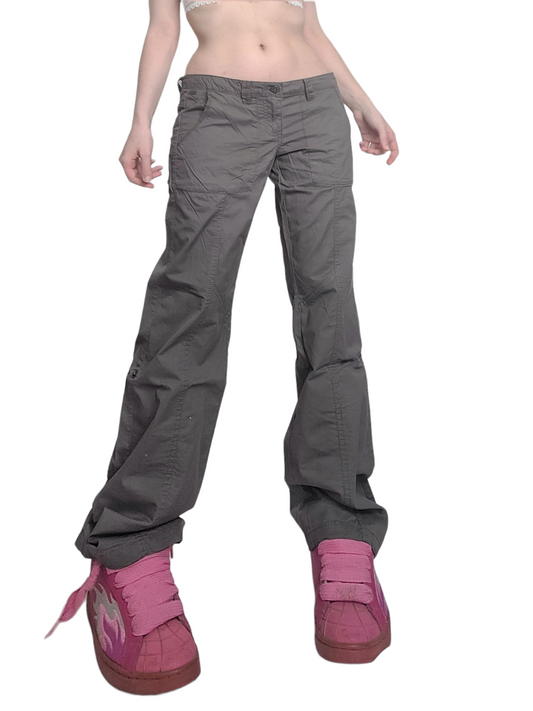 Cargo overpants grunge skater 90s multipoches y2k cybery2k cybergrunge