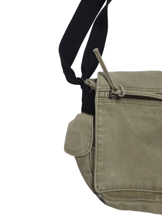 Gorpcore khaki shoulder bag