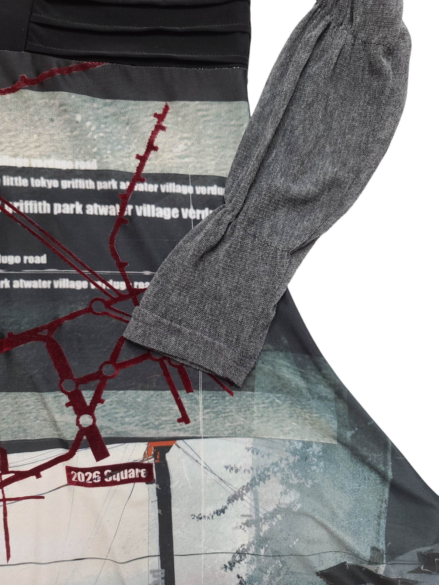 Cybery2k futuristic long dress