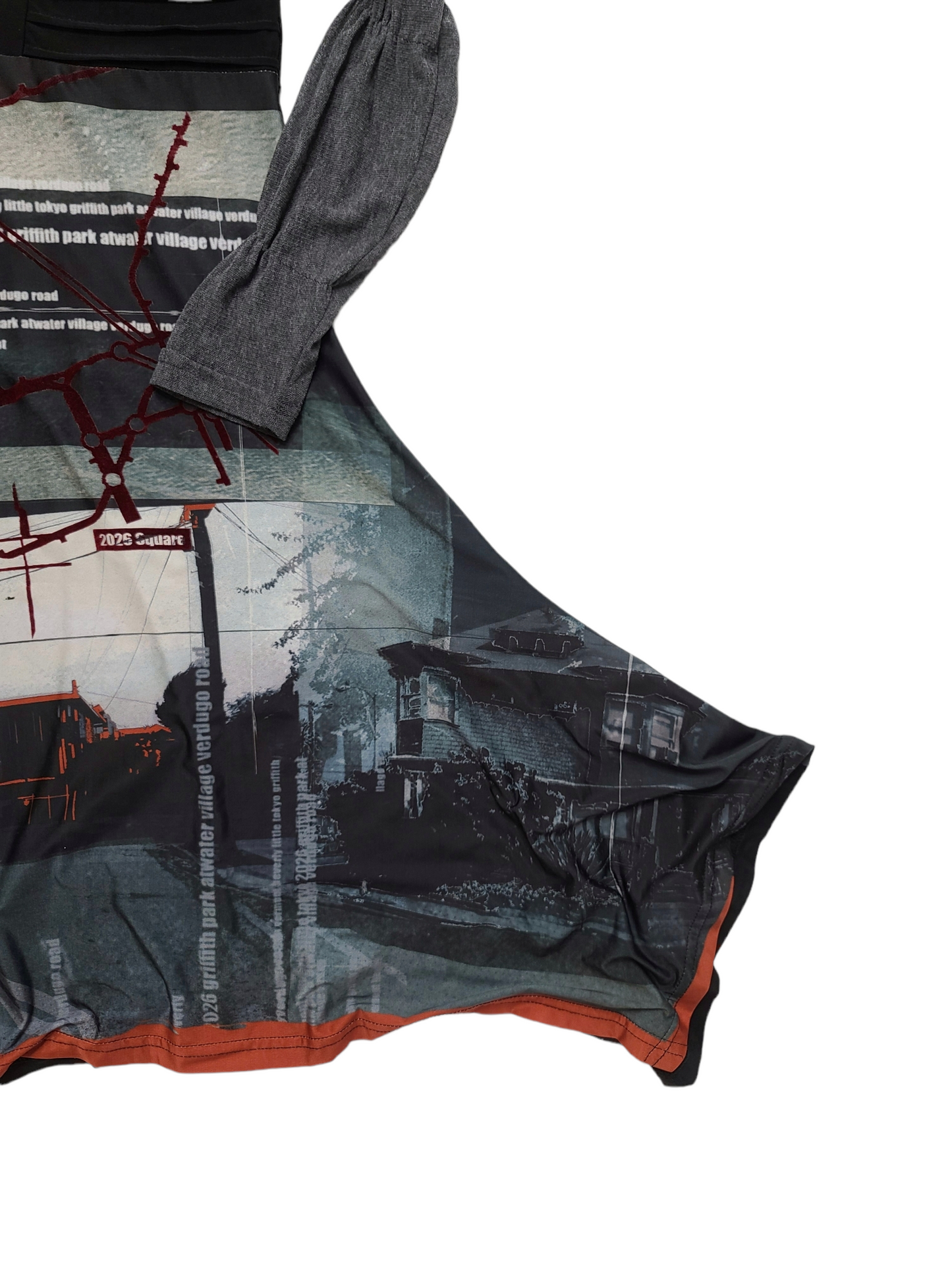 Cybery2k futuristic long dress