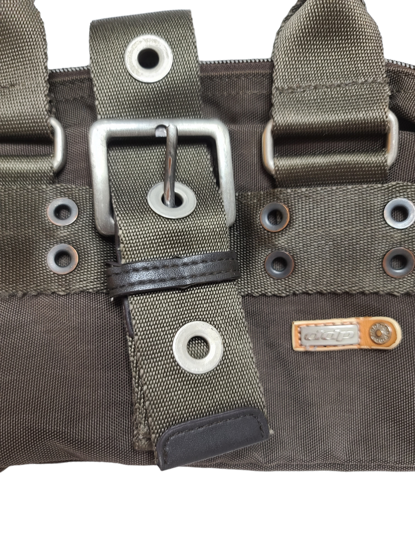 Khaki gorpcore cybergrunge bag