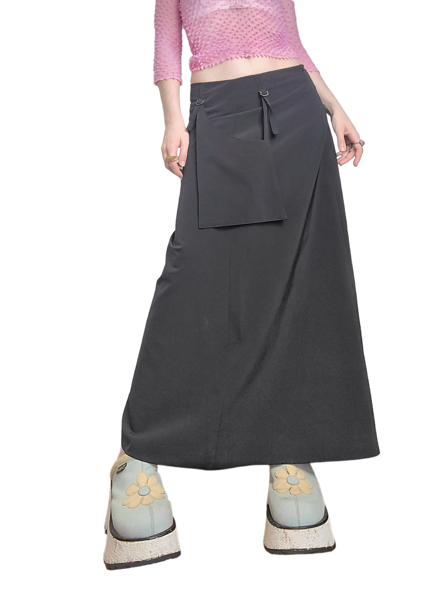 Maxi skirt dystopian noire