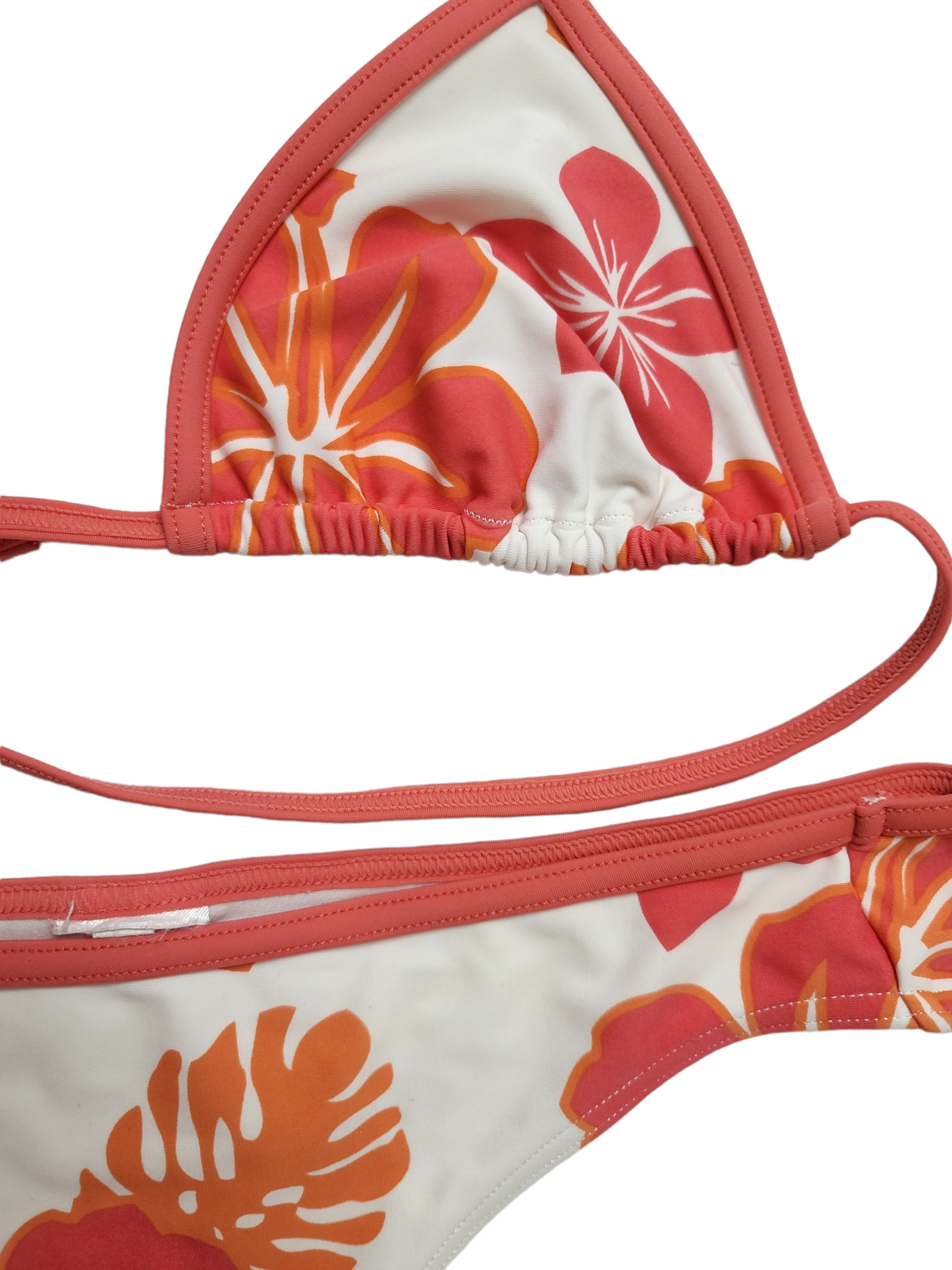 Maillot de bain 90s hibiscus