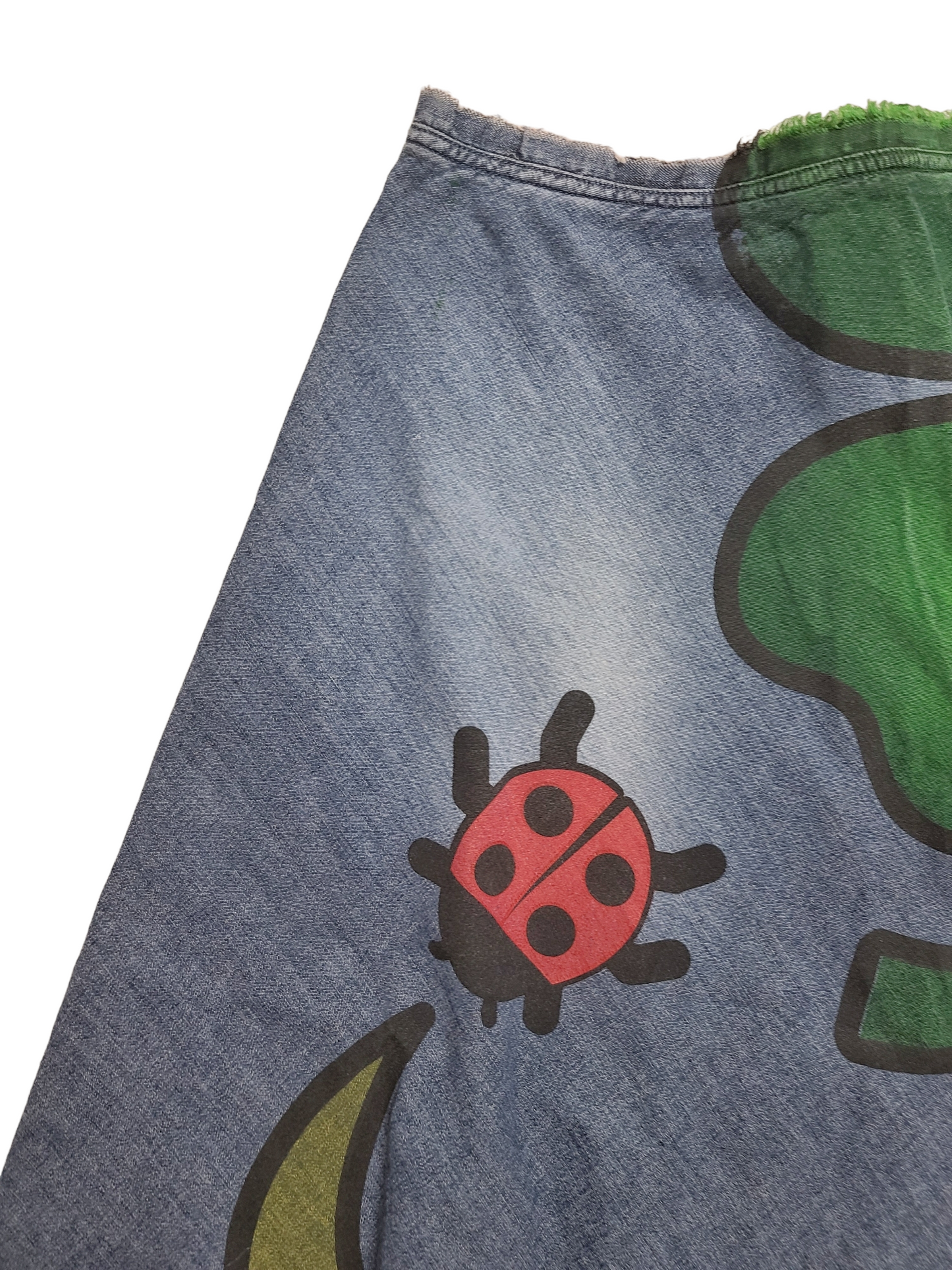 Jupe en jean kidcore