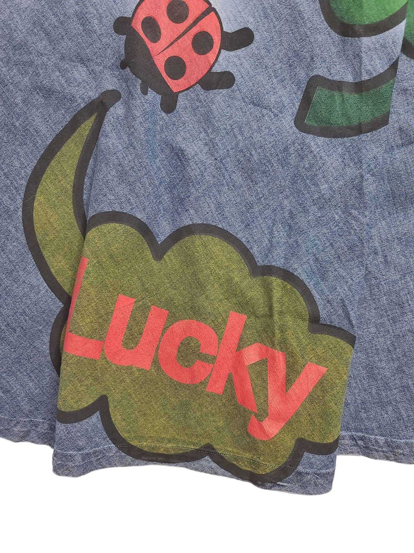 Jupe en jean kidcore