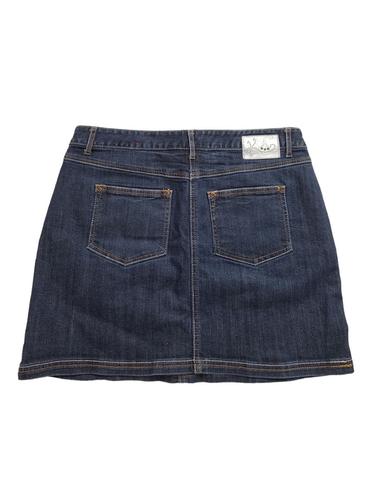 Y2k mini jean skirt