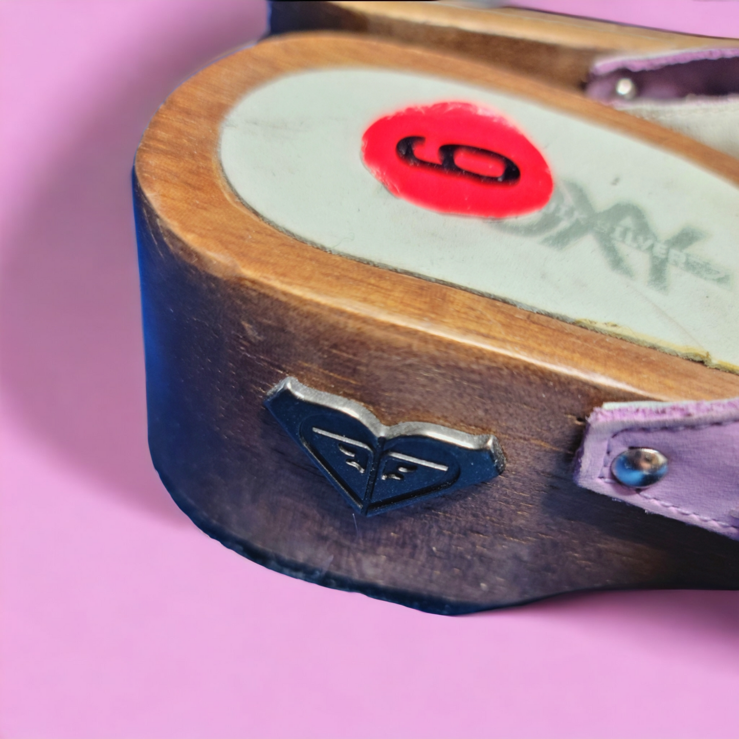 Mules en bois Roxy vintage - zimfriperie