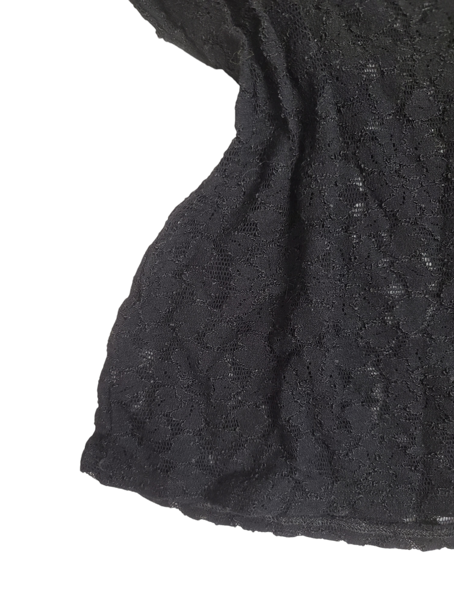 Fairy top black lace y2k