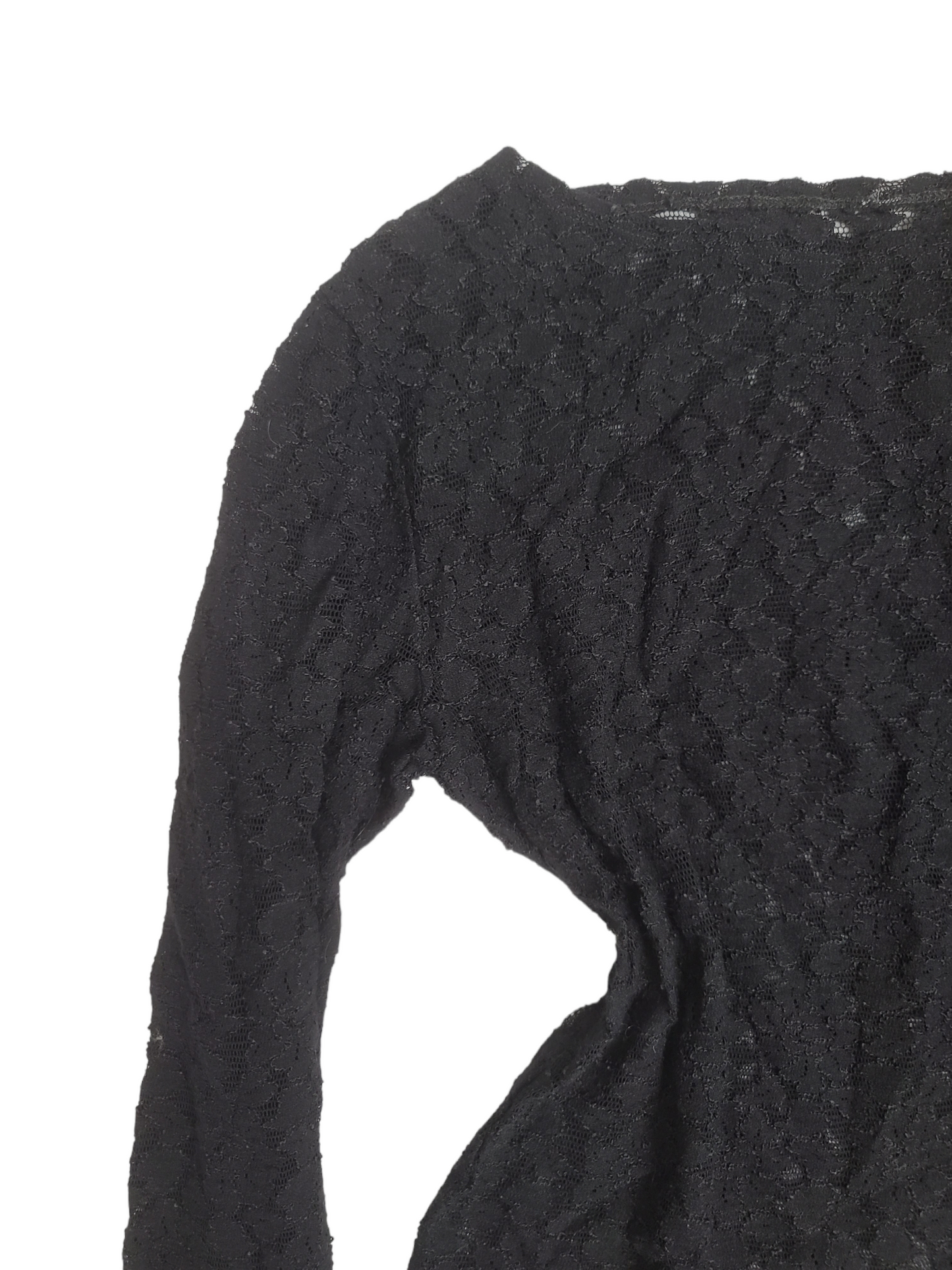 Fairy top black lace y2k