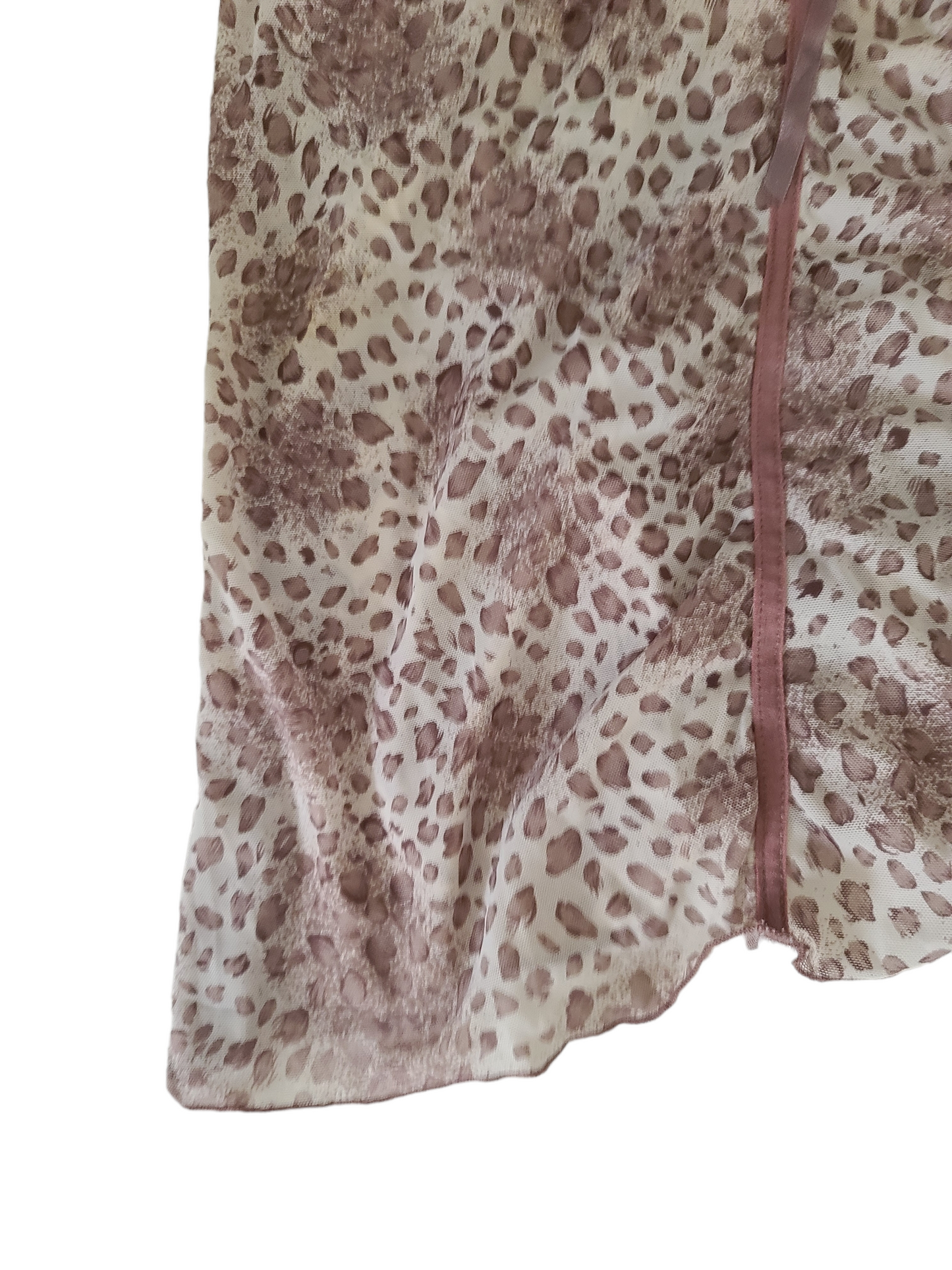 Top bimbocore coquette leopard y2k