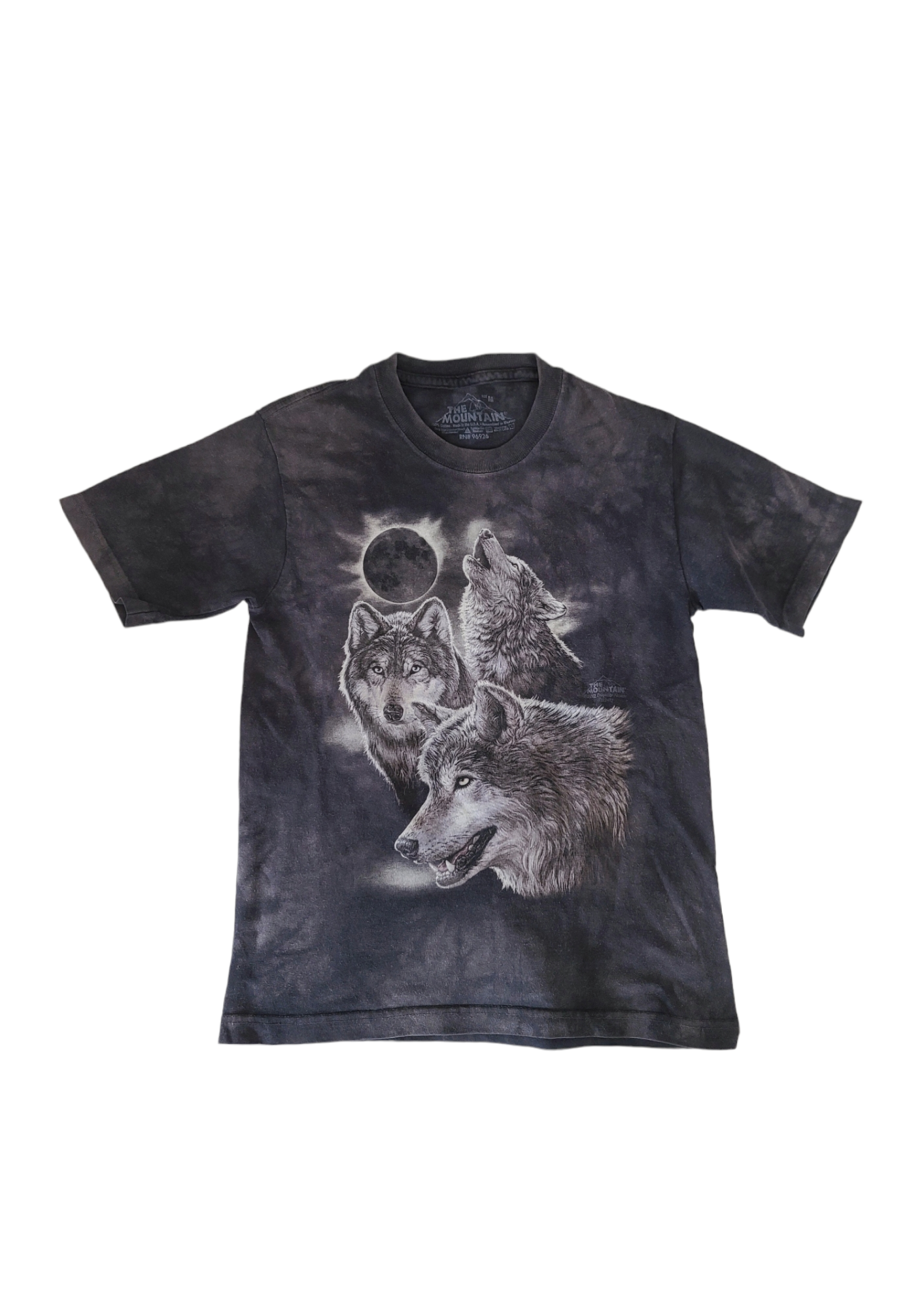 Tshirt rock vintage y2k emo printed animal kitch metal loups nature streetwear