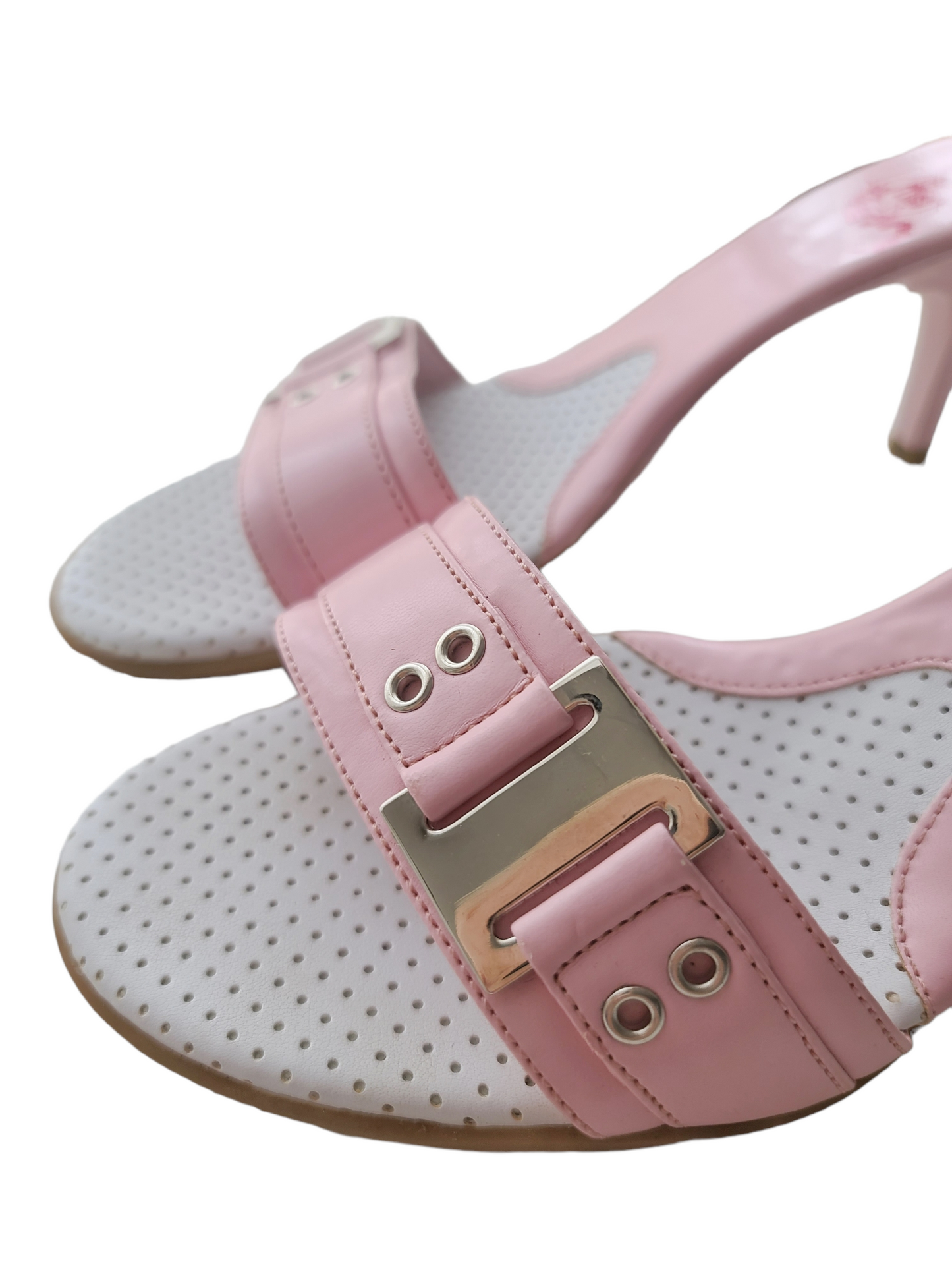 Y2k mules barbiecore mcbling pink