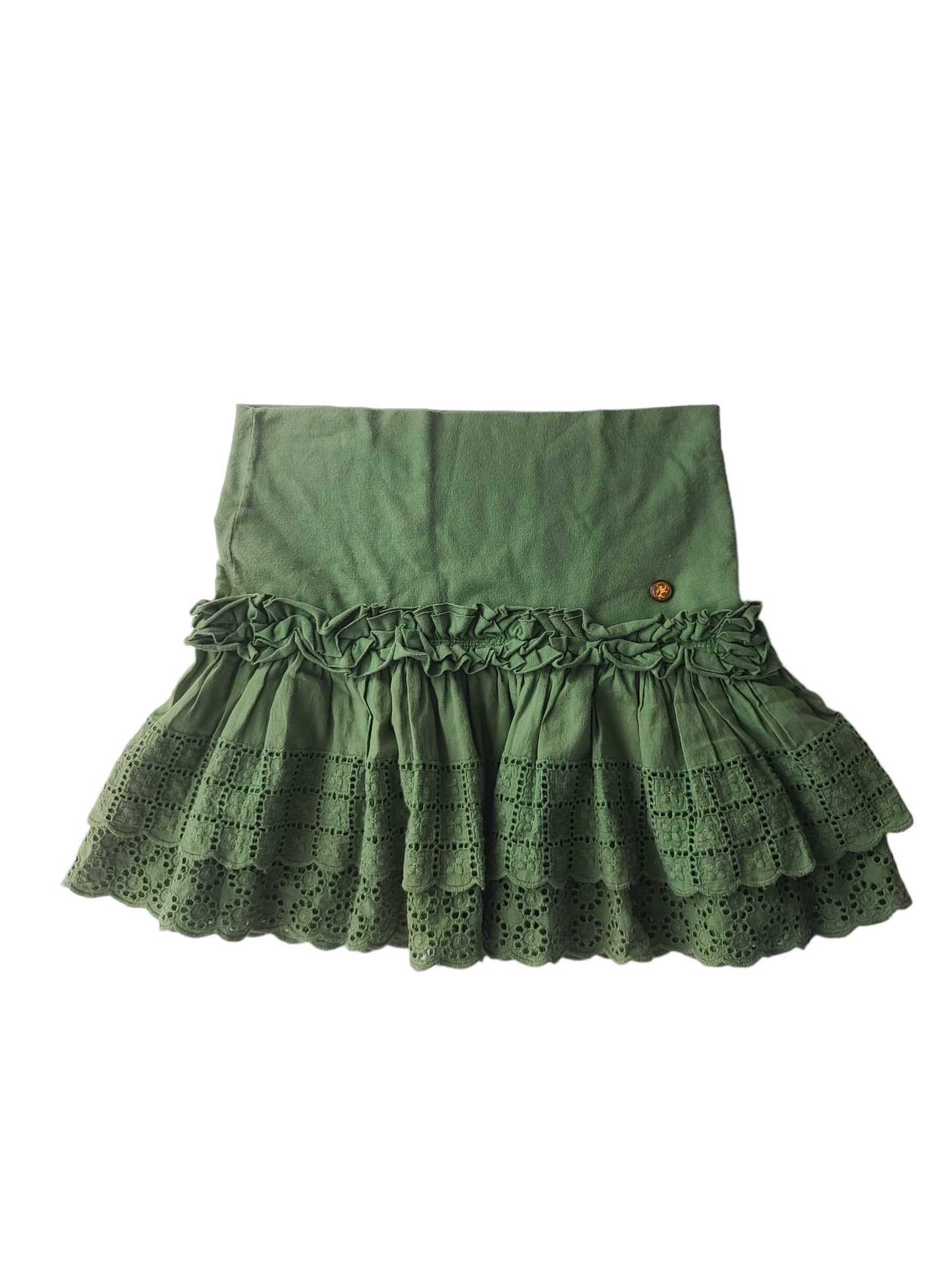 Coquette mini skirt lace dentelle volants y2k vintage cottagecore preppy downton cute kawaii harajuku